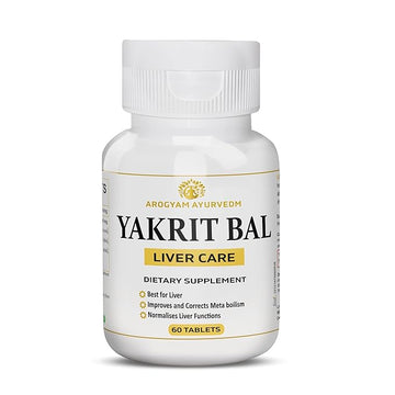 AROGYAM AYURVEDM YAKRIT BAL FOR LIVER CARE - PACK OF 60 TABLETS