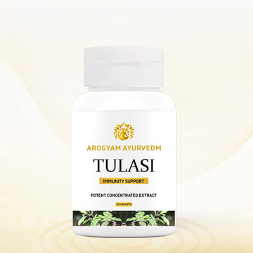 AROGYAM AYURVEDM Tulasi Caplets