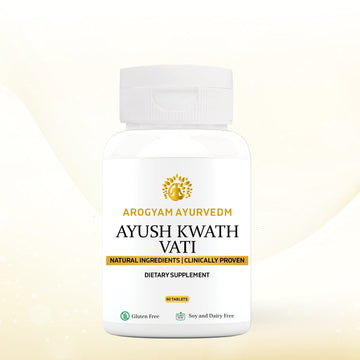 AROGYAM AYURVEDM AYUSH KWATH TABLET | Helps to Enhance your immunity | With Tulasi,Dalchini,Sonth,Krishna Mirch