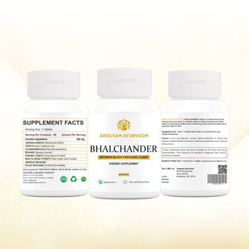 AROGYAM AYURVEDM BHALCHANDER TABLETS |  Mind Relaxant | Helps in stress, Anxiety and Depression | Herbal Formulation|