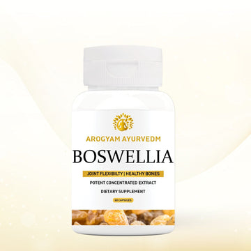 AROGYAM AYURVEDM  Boswellia Serrata Herbal Extract Capsules | Joint Support Supplement*