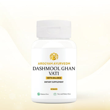 AROGYAM AYURVEDM DASHMOOL GHAN VATI | Herbal Supplement for overall well being and rejuvenation