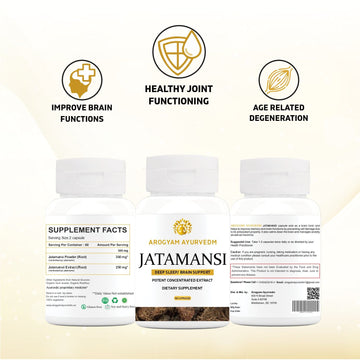 AROGYAM AYURVEDM Jatamansi Capsules