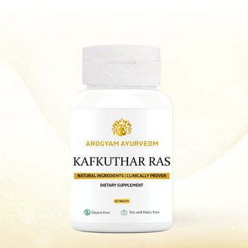 AROGYAM AYURVEDM KAPHKUTHAR RAS TABLETS | Helps in Cough & cold and other Respiratory Disorders