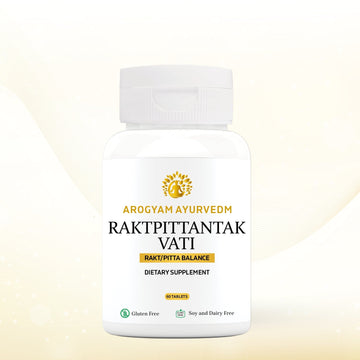 AROGYAM AYURVEDM Raktpittantak Vati