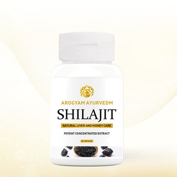 AROGYAM AYURVEDM SHILAJIT CAPSULES| PACK OF 60 CAPSULES