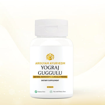 Yograj Guggulu helps to remove toxins ,obesity, joint pain, arthritic conditions & muscle aches.